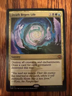 Magic the Gathering Tarkir Dragonstorm Death Begets Life Card 176 - Image 1