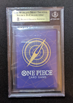 ONE Piece Romance Dawn BGS 10 Shanks SCR Alt Art OP01-120 JAP BGS 9.5 10 10 10 - Image 2