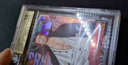 ONE Piece Romance Dawn BGS 10 Shanks SCR Alt Art OP01-120 JAP BGS 9.5 10 10 10 - Image 3