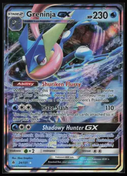 Greninja GX 24/131 LP - Pokemon SM - Forbidden Light Ultra Rare - Image 1