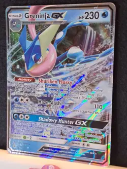 Greninja GX 24/131 Sm-Forbidden Light Holo Rare Pokemon Tcg Nm/Mt - Image 2