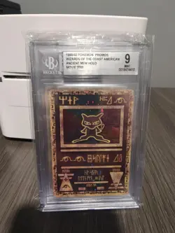 Ancient Mew Promo Pokemon The Movie 2000 Card Holo Foil BGS 9 - Image 1