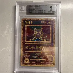 1999-02 Pokemon Movie 2000 Promo | Ancient Mew Holo | BGS 9 MINT (9.5 Subgrades) - Image 1