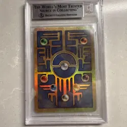 1999-02 Pokemon Movie 2000 Promo | Ancient Mew Holo | BGS 9 MINT (9.5 Subgrades) - Image 4