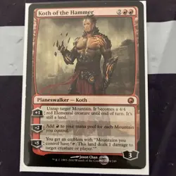 MTG Koth of the Hammer Scars of Mirrodin 94/249 Regular Mythic - Image 1