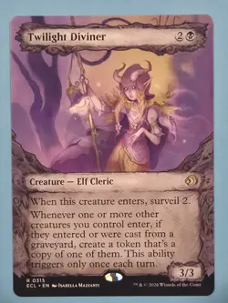 Twilight Diviner 0315 - Creature - Black - ECL - Magic: The Gathering 2026 - Image 1