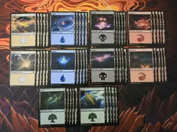 MTG Magic The Gathering | Edge of Eternities Land Lot x5 Of Each NM - Image 1