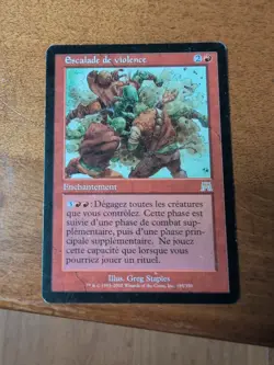 MTG Aggravated Assault In Spanish Maybe Portuguese! - Image 1
