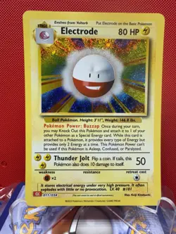 Electrode 011/034 CLC Classic Collection Holo Pokemon Variant NM #579 - Image 1