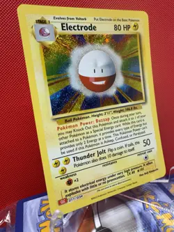 Electrode 011/034 CLC Classic Collection Holo Pokemon Variant NM #579 - Image 2