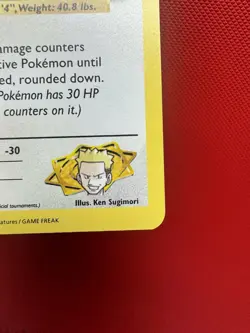 Pokemon Lt. Surge's Raticate 016/034 Classic Holo Rare NM #734 - Image 5
