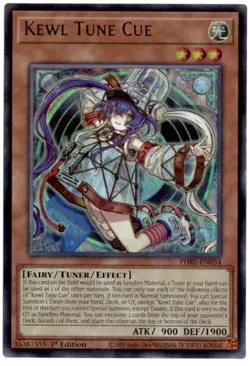 Yu-Gi-Oh! Phantom Revenge Kewl Tune Cue Ultra Rare PHRE-EN034 - Image 1