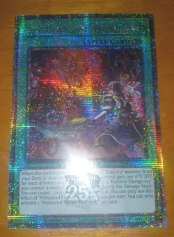 Yugioh! Pressured Planet Wraitsoth - Quarter Century Rare 1st Ed NM - Image 1