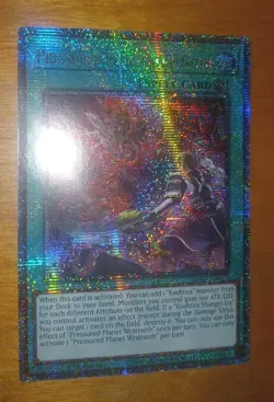 Yugioh! Pressured Planet Wraitsoth - Quarter Century Rare 1st Ed NM - Image 2