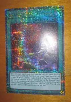 Yugioh! Pressured Planet Wraitsoth - Quarter Century Rare 1st Ed NM - Image 3