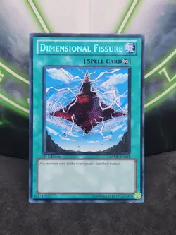 Yygioh Dimensional Fissure RYMP-EN081 Secret Rare 1st Edition LP - Image 1