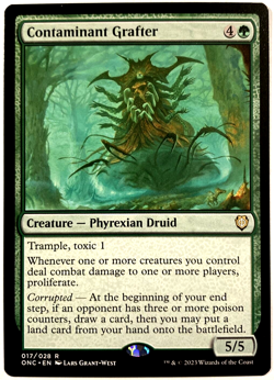 MTG Contaminant Grafter Phyrexia: All Will Be One Commander 017/028 NM - Image 1