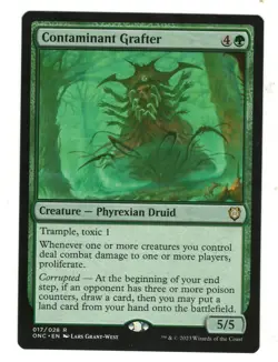 MTG Contaminant Grafter Phyrexia All Will Be One Magic The Gathering TCG - Image 1