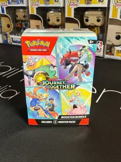 POKEMON TCG JOURNEY TOGETHER BOOSTER BUNDLE BOX JTG 6 BOOSTER PACKS SEALED NEW - Image 1