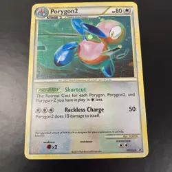 Pokemon TCG Porygon2 HGSS23 Holo Promo HeartGold & SoulSilver 🌟🌟🌟 LP - Image 1