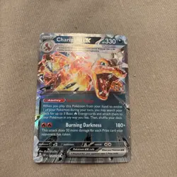 Pokemon TCG Obsidian Flames Charizard EX Double Rare Card 125/197 - Image 1