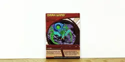 New BAKUGAN Ability Card DARK WIND BA555-AB-SM-GBL-28 2008 SM/SEGA 28/48n - Image 1