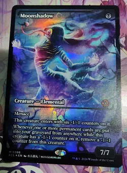 Mtg Lorwyn Eclipsed Moonshadow 086 Showcase NM Foil - Image 1