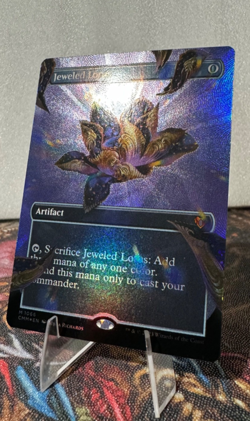 MTG Jeweled Lotus TEXTURED Foil Mythic Commander Masters 1066 NM/MINT Pack Fresh - Image 1