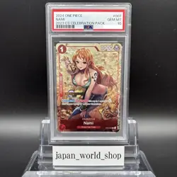 PSA 10 Nami ST01-007 Championship 2023 Celebration Pack One Piece Card English - Image 1