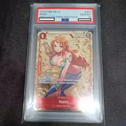 PSA 10 Nami ST01-007 Championship 2023 Celebration Pack ONE PIECE Card English - Image 1