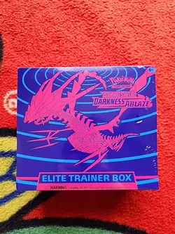 Pokemon Sword & Shield Darkness Ablaze Elite Trainer Box ETB - Factory Sealed - Image 1