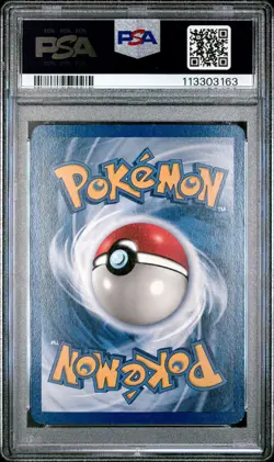 1999 POKEMON BASE SET UNLIMITED #14 RAICHU-HOLO PSA 8 - Image 2