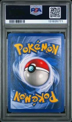 1999 POKEMON BASE SET UNLIMITED #14 RAICHU-HOLO PSA 8 - Image 2