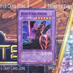 1x Dark Flare Knight - Super Rare - DCR-017 - 1st Ed - LP - Image 1