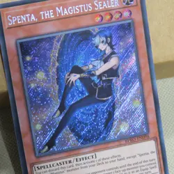 Yu-Gi-Oh! Spenta, The Magistus Sealer BPRO-EN098 1st Endition Secret Rare - Image 1