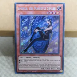 Yu-Gi-Oh! Spenta, The Magistus Sealer BPRO-EN098 1st Endition Secret Rare - Image 2