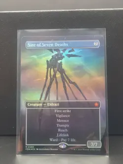 Sire of Seven Deaths (Borderless) Foundations Foil - Image 1
