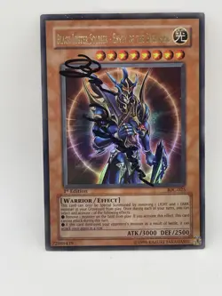 Yugioh Black Luster Soldier Envoy of the Beginning Ultra Rare 1st Ed IOC-025 DMG - Image 2