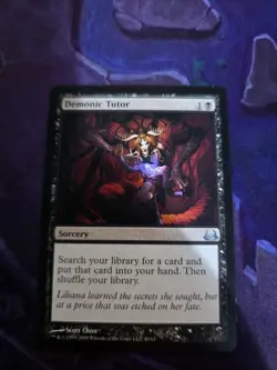 Demonic Tutor - Dual decks version - NM - Magic The Gathering - MTG - Image 2