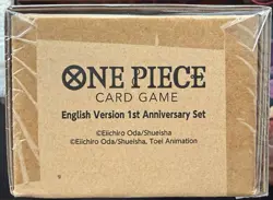 One Piece TCG 1st Anniversary Set - English Version - SEALED - MINT CONDITION! - Image 2