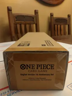 One Piece TCG 1st Anniversary Set - English Version SEALED, MINT CONDITION - Image 1