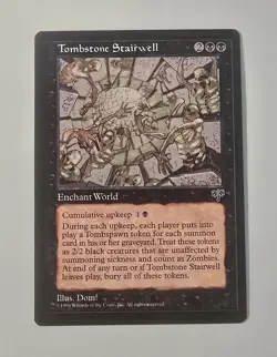 1 x Tombstone Stairwell - Mirage - NM-Mint Never Played - MTG - Image 1