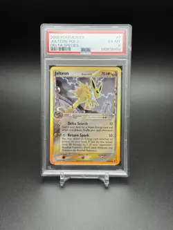 2005 Pokemon EX Delta Species Jolteon Holo Rare #7 EX - MINT PSA 6 - Image 1