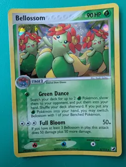 2005 Pokemon EX Unseen Forces Bellossom #3/115 Holo Rare MP - Image 1