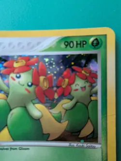 2005 Pokemon EX Unseen Forces Bellossom #3/115 Holo Rare MP - Image 3