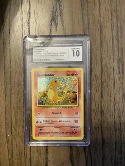 Pokemon Charmander CGC 10 Classic Charizard & Ho-Oh ex Deck 001/034 Holo - Image 1