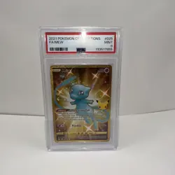 2021 POKEMON CELEBRATIONS 025 FULL ART/MEW PSA 9 - Image 1