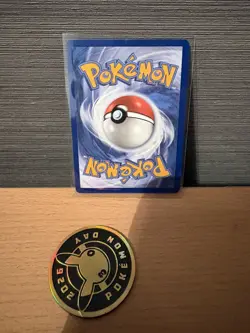 2026 Pikachu 051/162 Pokemon Day 30th Anniversary Stamped Promo TCG Plus Coin - Image 2