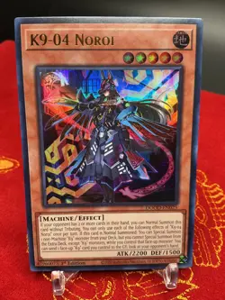 K9-04 Noroi DOOD-EN025 Yugioh TCG English Doom of Dimensions LP - Image 1