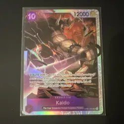 Namco One Piece Kaido OP01-094 Super Rare Character Foil 12000 Power - Image 1